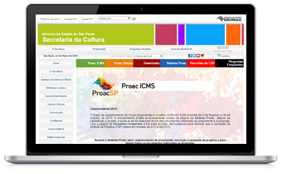 Proac ICMS Sistema do Estado de SP